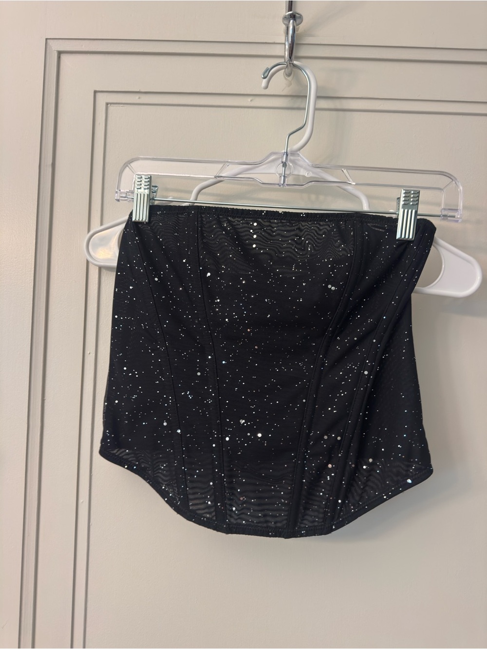 Target Black Speckled Corset-Style Corset